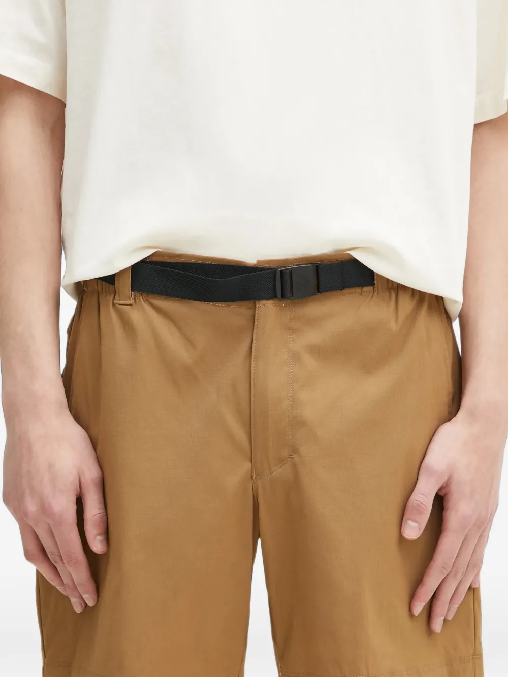Columbia Elastische shorts Bruin