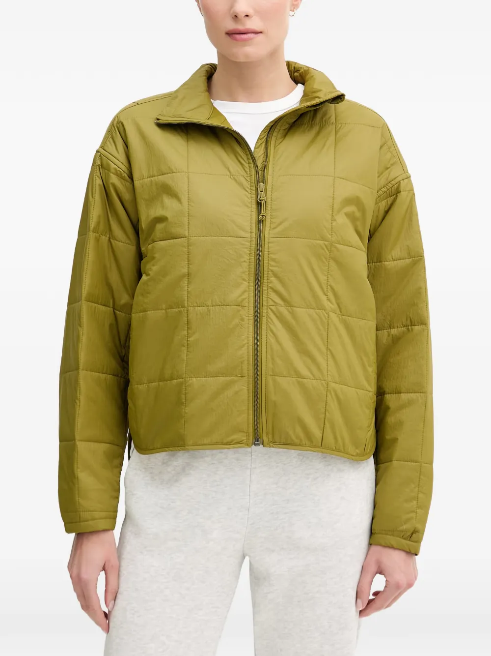 Columbia Sienna Hill quilted logo-embroidered jacket - Green