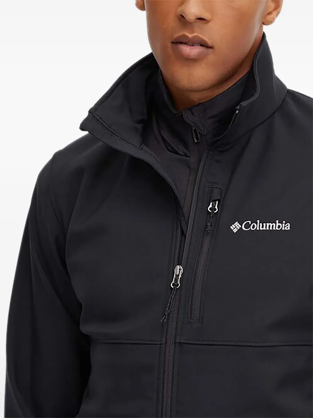 Columbia Sweater met rits Zwart