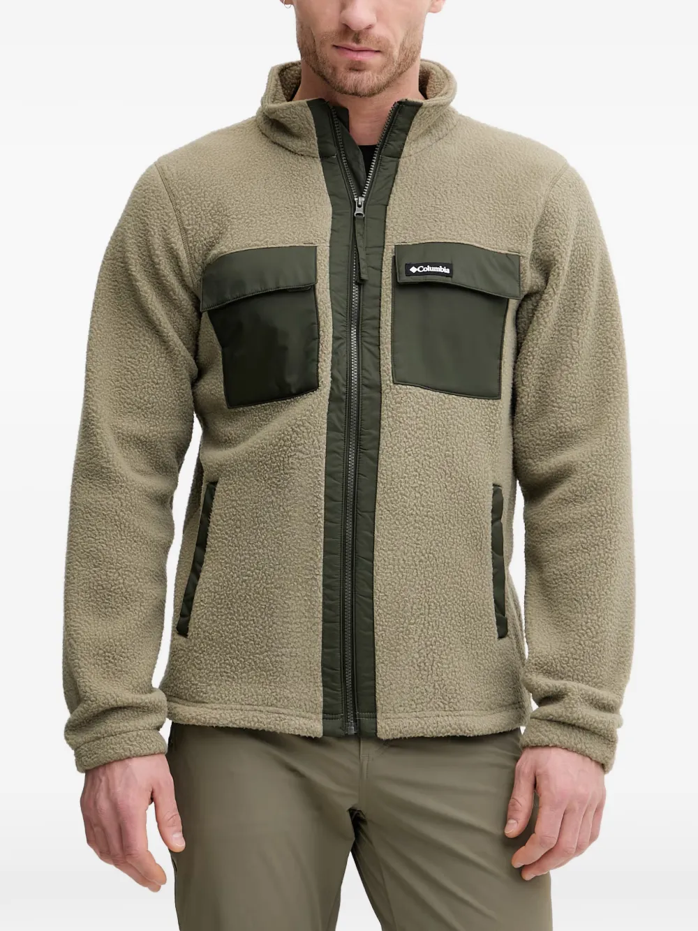Columbia Juniper Peak fleece sweatshirt - Verde