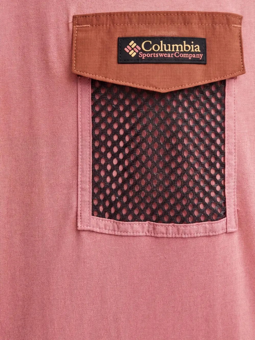Columbia T-shirt met zak Roze