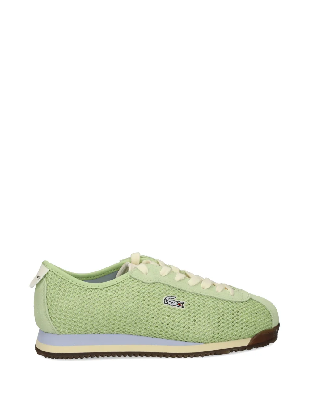 Lacoste Club-Low mesh logo sneakers - Grün