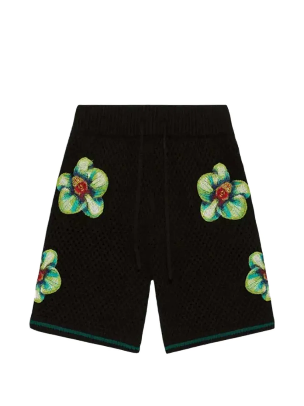 Casablanca floral shorts - Nero
