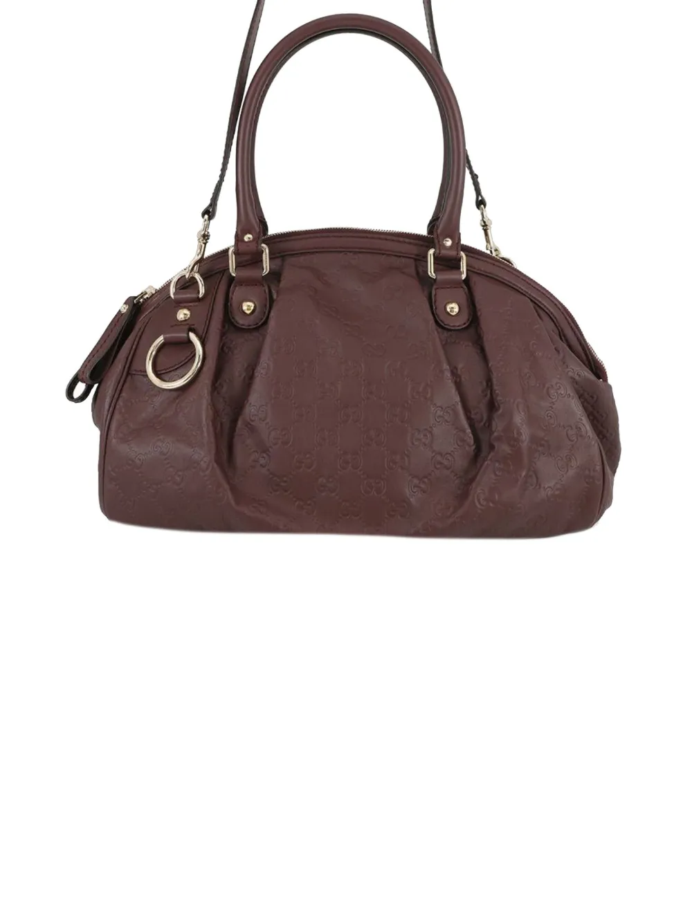 Gucci Pre-Owned 2000-2015 Guccissima Sukey satchel - Rosso