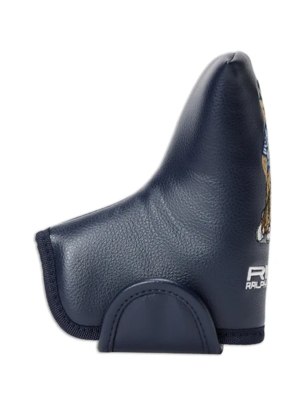 RLX Ralph Lauren embroidered-logo Golf Putter Head Cover | Blue