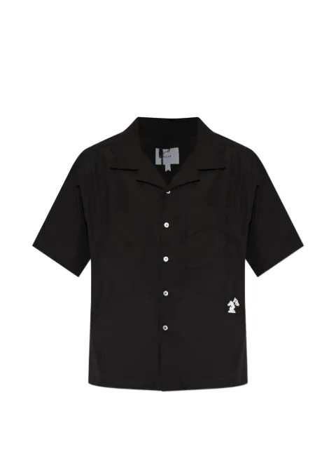 RHUDE short-sleeve embroidered shirt
