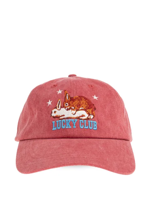 CARNE BOLLENTE Race to the Finish embroidered baseball cap