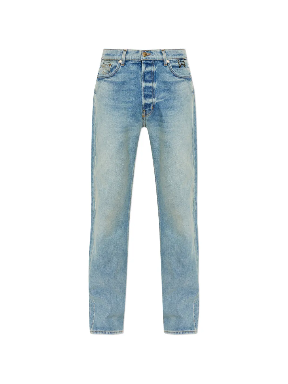 RHUDE straight blue jeans