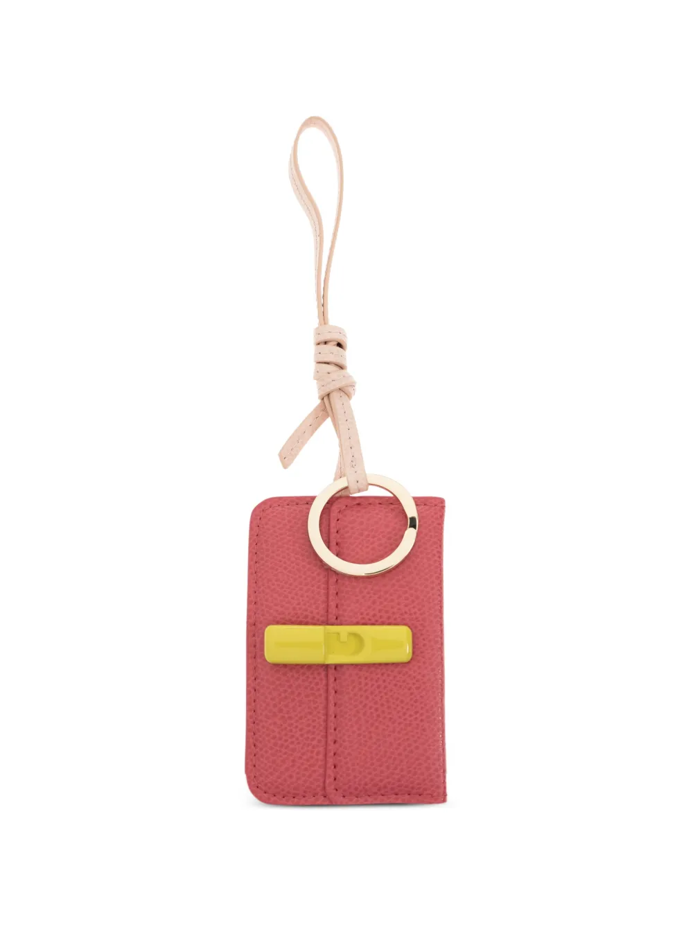 Furla textured leather bag accessory - Pink