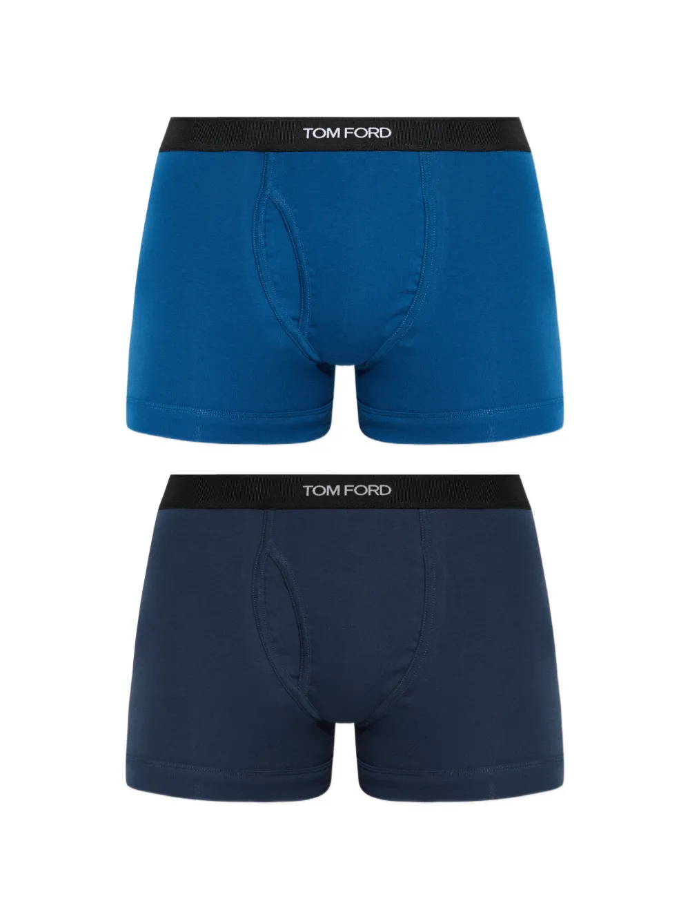 TOM FORD logo-waistband boxers (set of two) - Blu