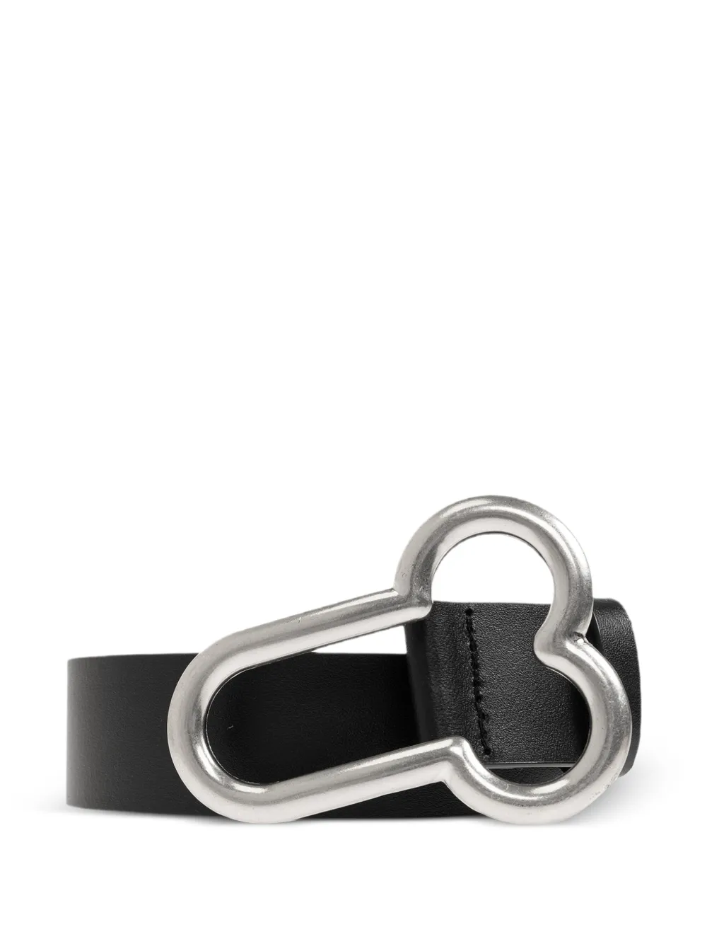 CARNE BOLLENTE leather belt - Nero