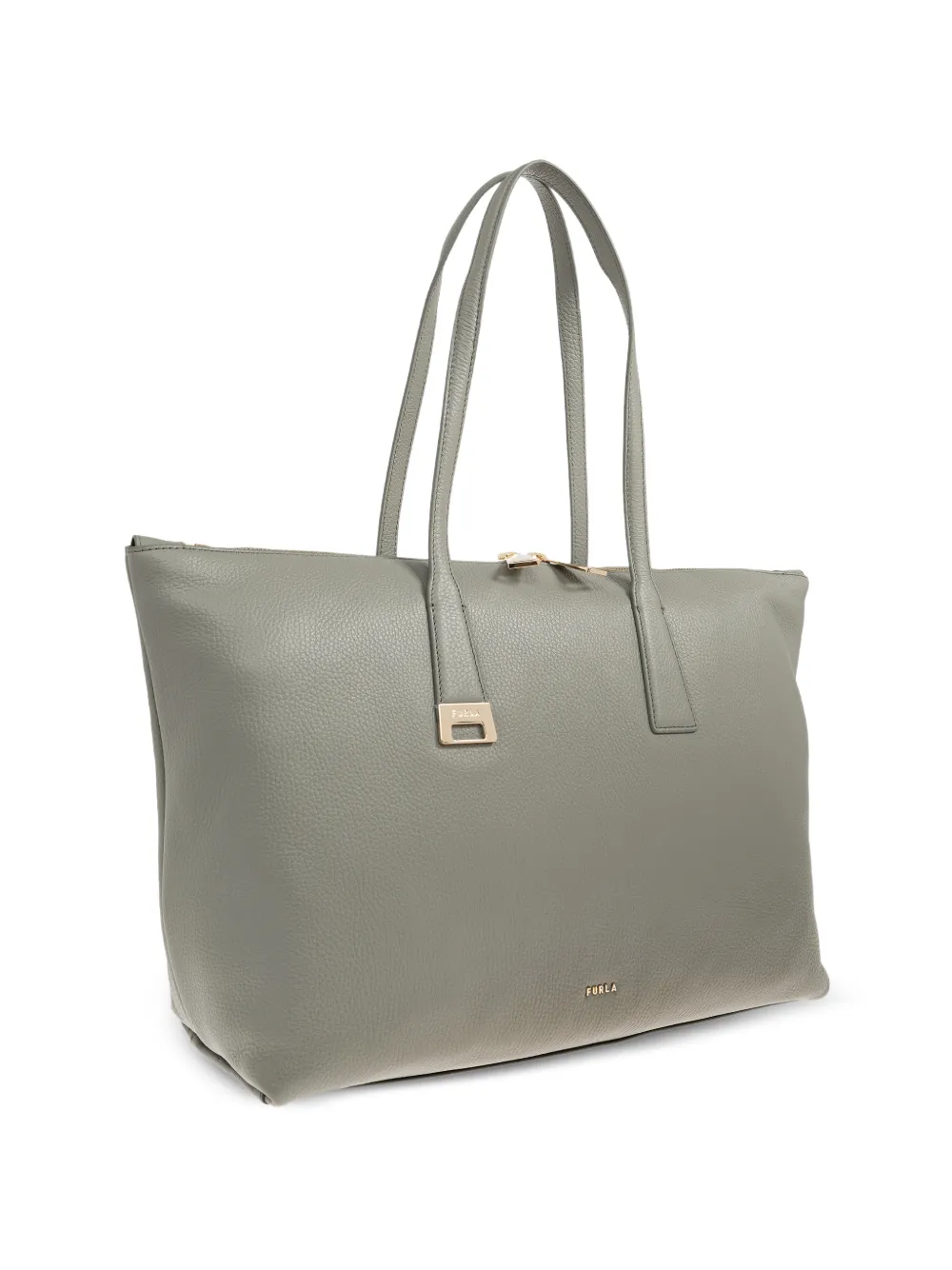 Furla Olivia grote bewerkte shopper Grijs