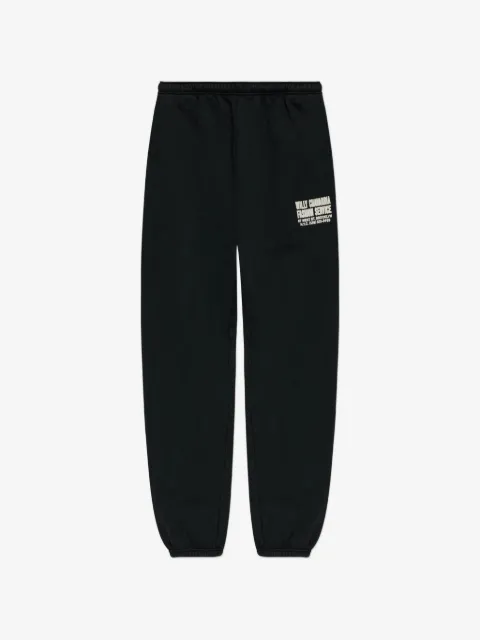 Willy Chavarria logo trousers