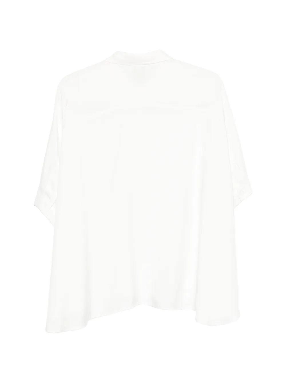  Nude Short-sleeve Shirt - White 