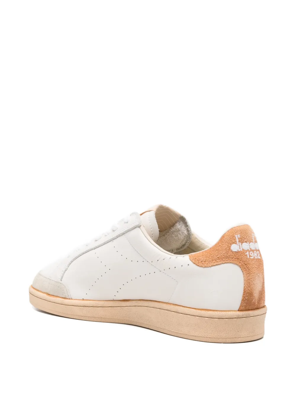 Diadora Prestige leren sneakers Beige