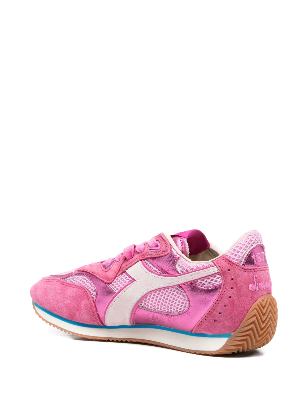 Diadora Equipe Revenge leren sneakers Roze