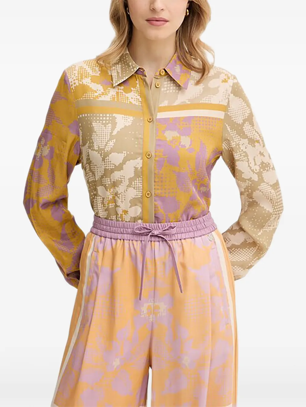 Silvian Heach print shirt - Giallo