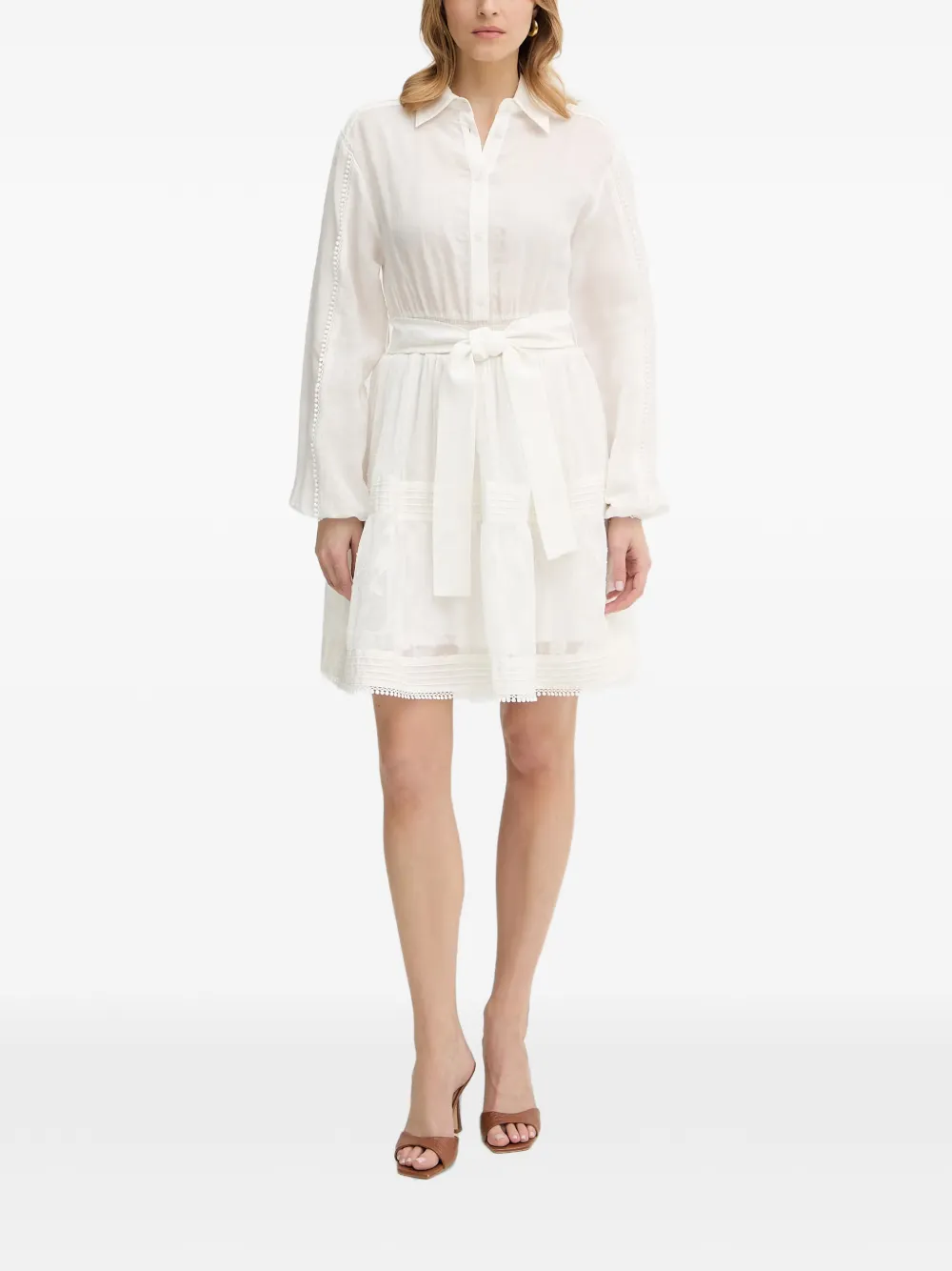 Silvian Heach belted midi dress · 42