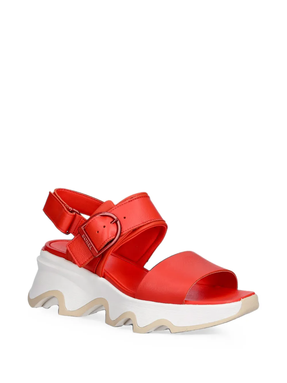 SOREL Sandalen met gespbandje Rood