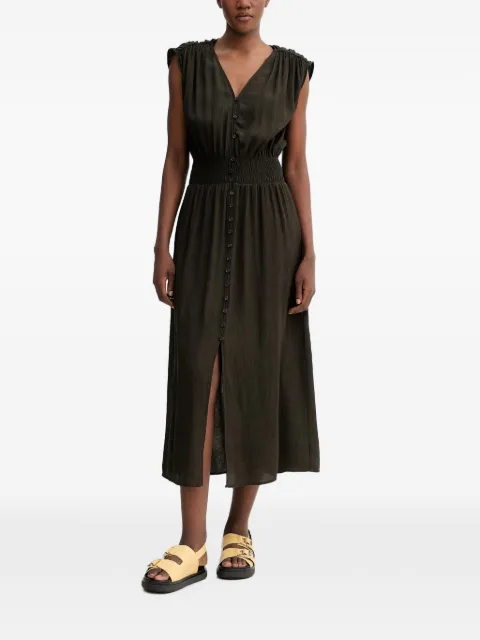Sessùn V-neck buttoned dress