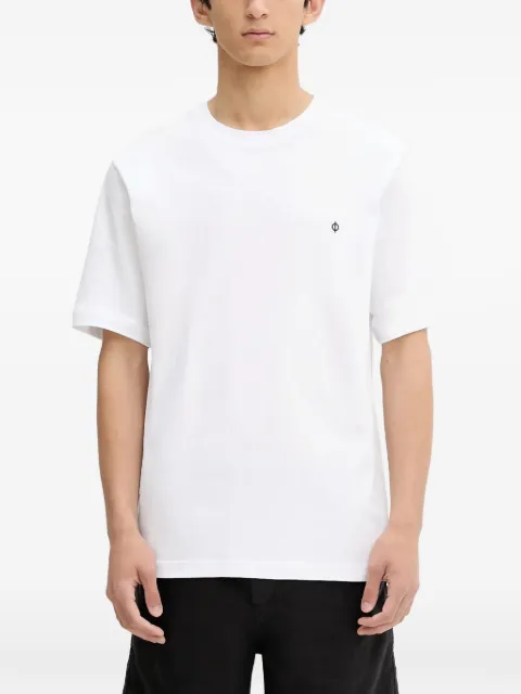 SAMSOE SAMSOE logo-embroidered T-shirt