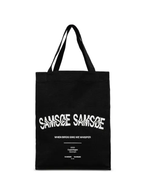 SAMSOE SAMSOE Saprint zip-pocket tote bag