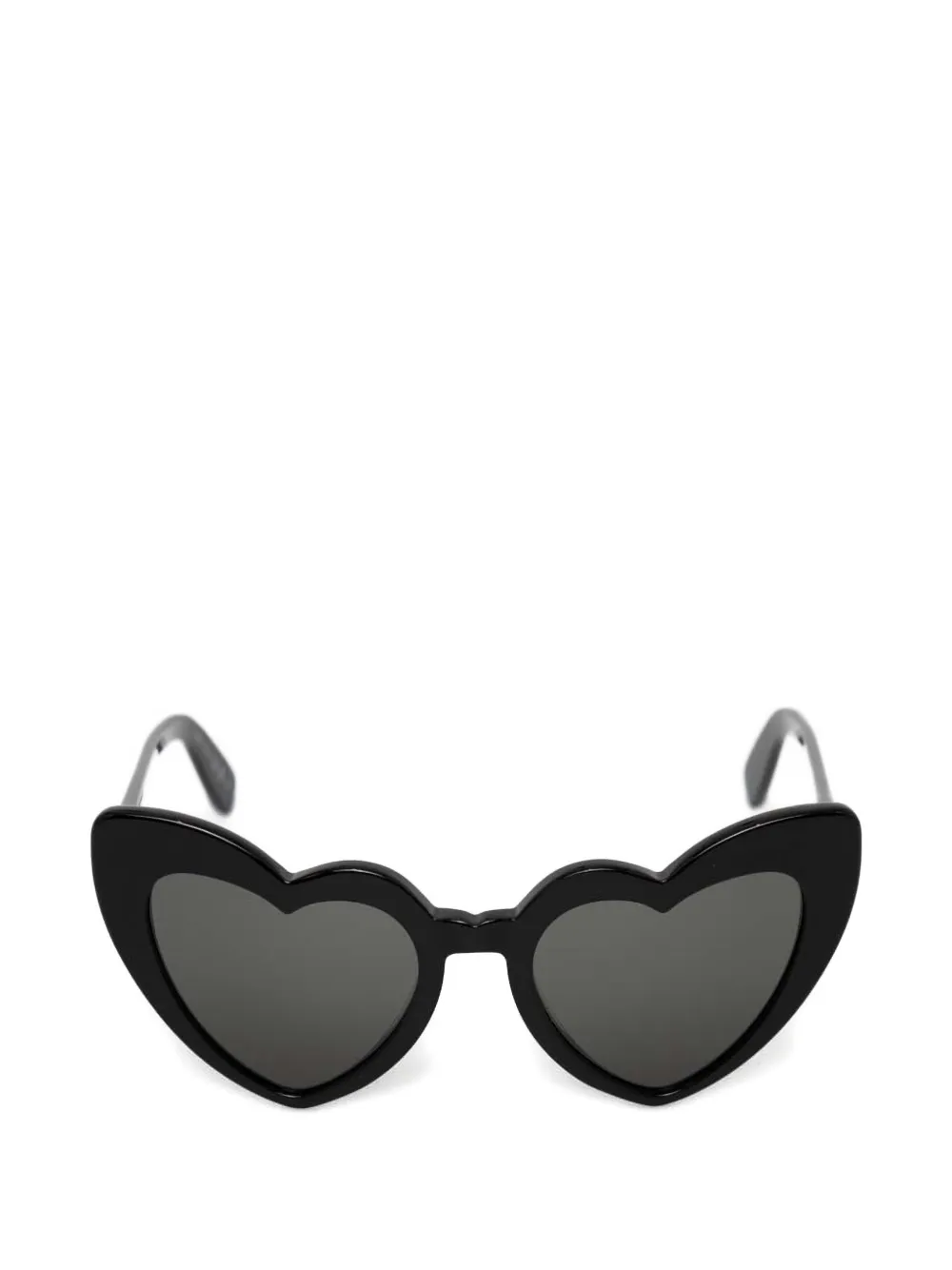 Saint Laurent Eyewear Occhiali da sole con montatura a cuore - Nero