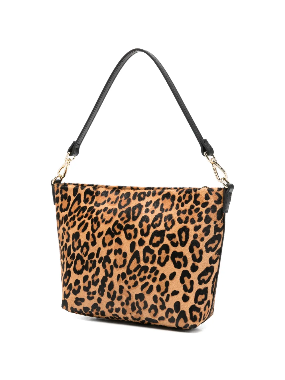 MC2 Saint Barth Schoudertas met luipaardprint Beige