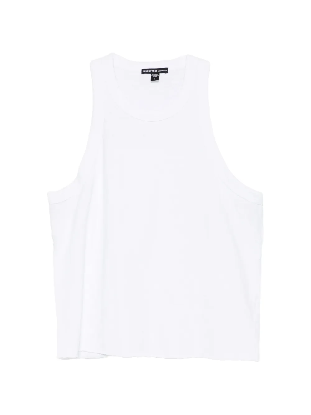 James Perse sleeveless ribbed tank top - Bianco