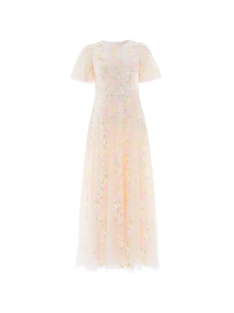 Needle & Thread Confetti round-neck maxi dress
