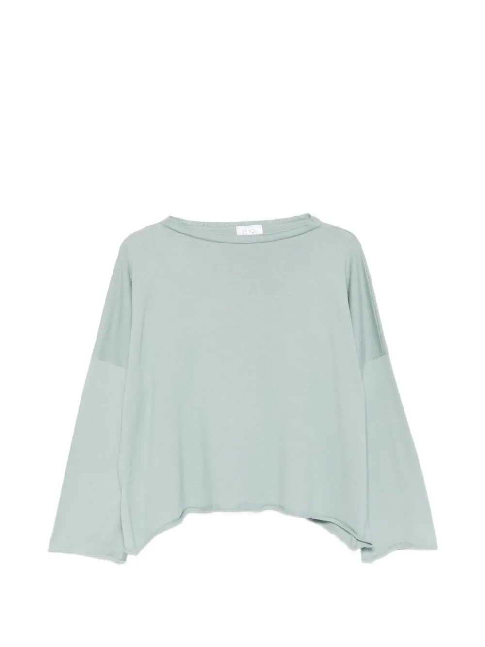 BeYou panelled sweater - Blu