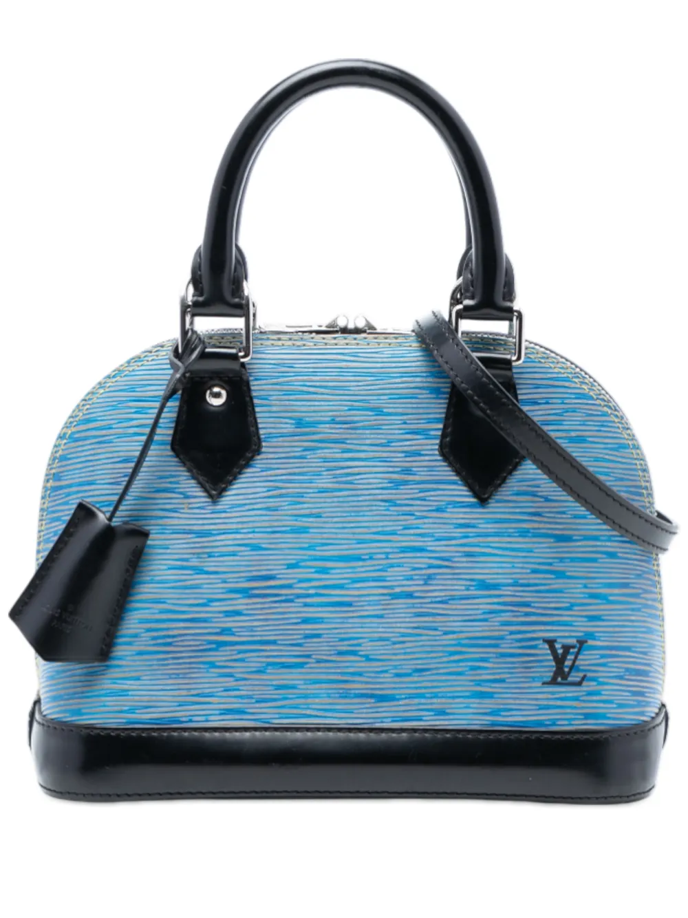 Louis Vuitton Pre-Owned 2016 Epi Denim Alma BB satchel - Nero