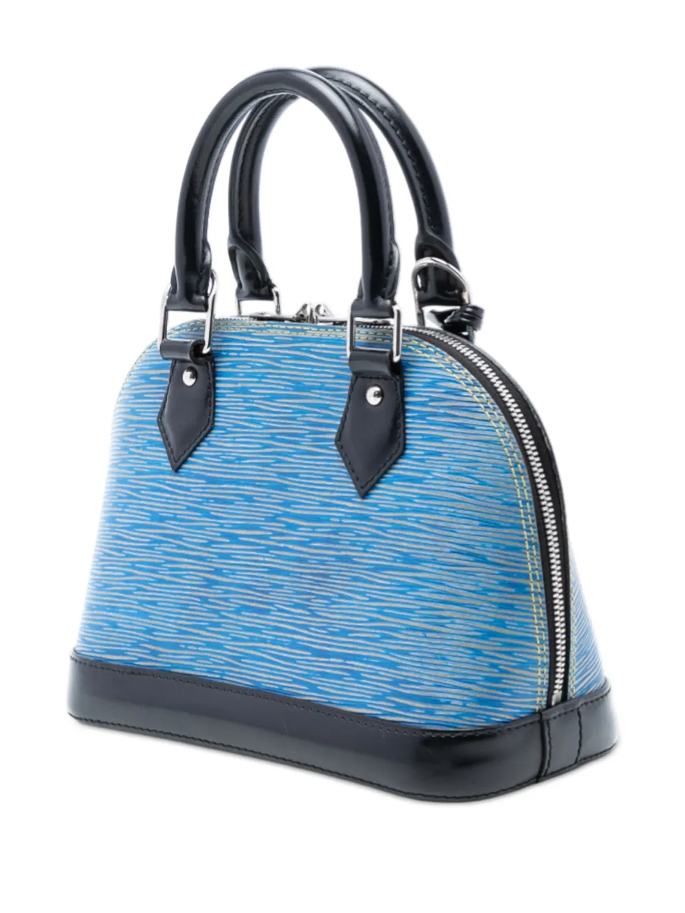 2016 Epi Denim Alma Bb Satchel
