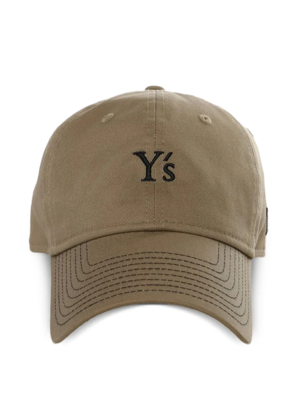 Y's logo-detail baseball cap - Toni neutri