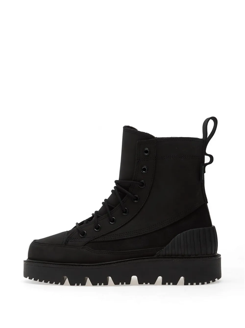 rugged hi top sneakers
