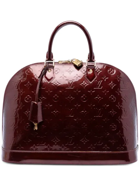 Louis Vuitton Pre-Owned 2010 Monogram Vernis Alma GM handbag