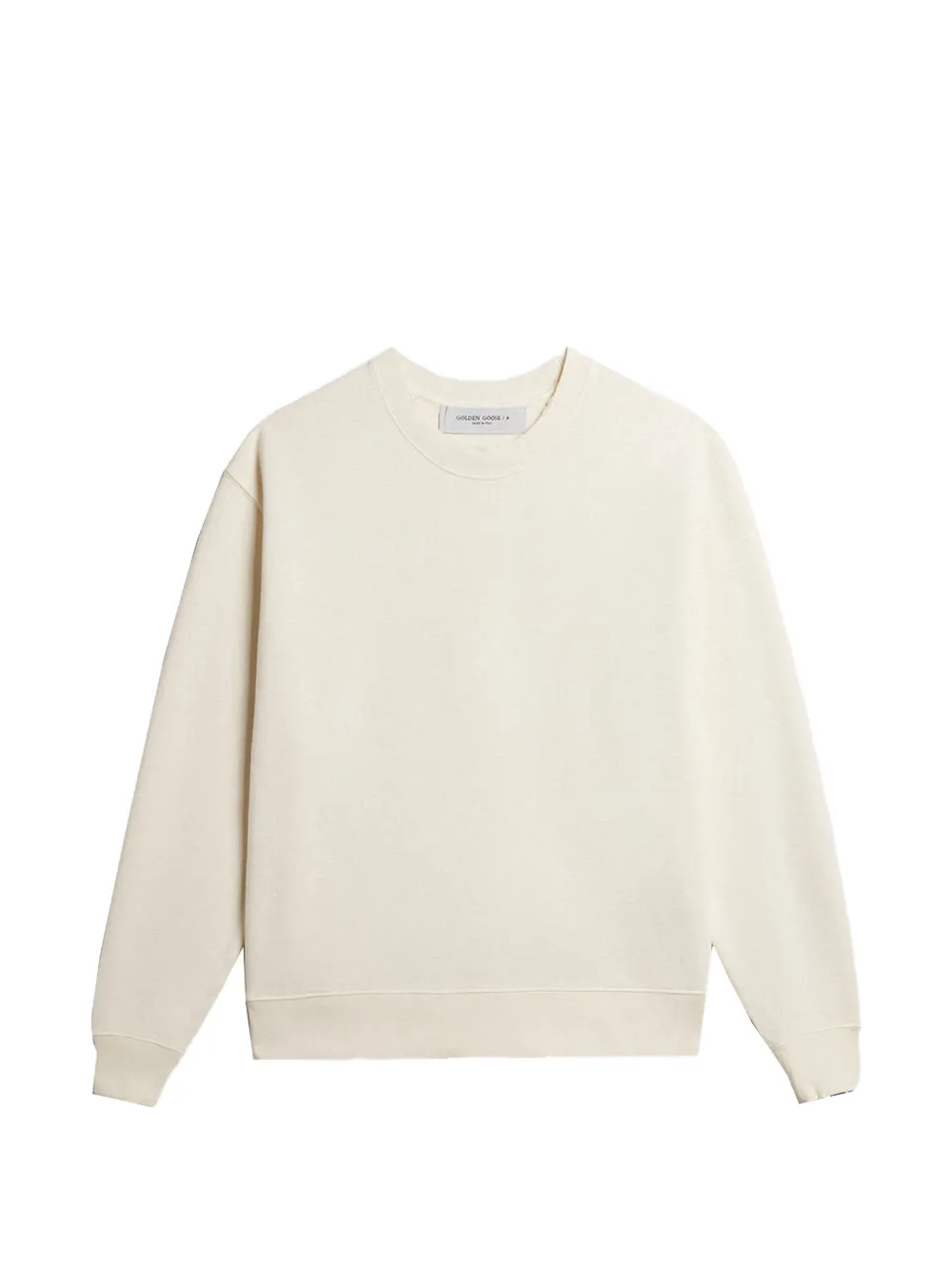 Golden Goose logo-patch sweatshirt - Toni neutri