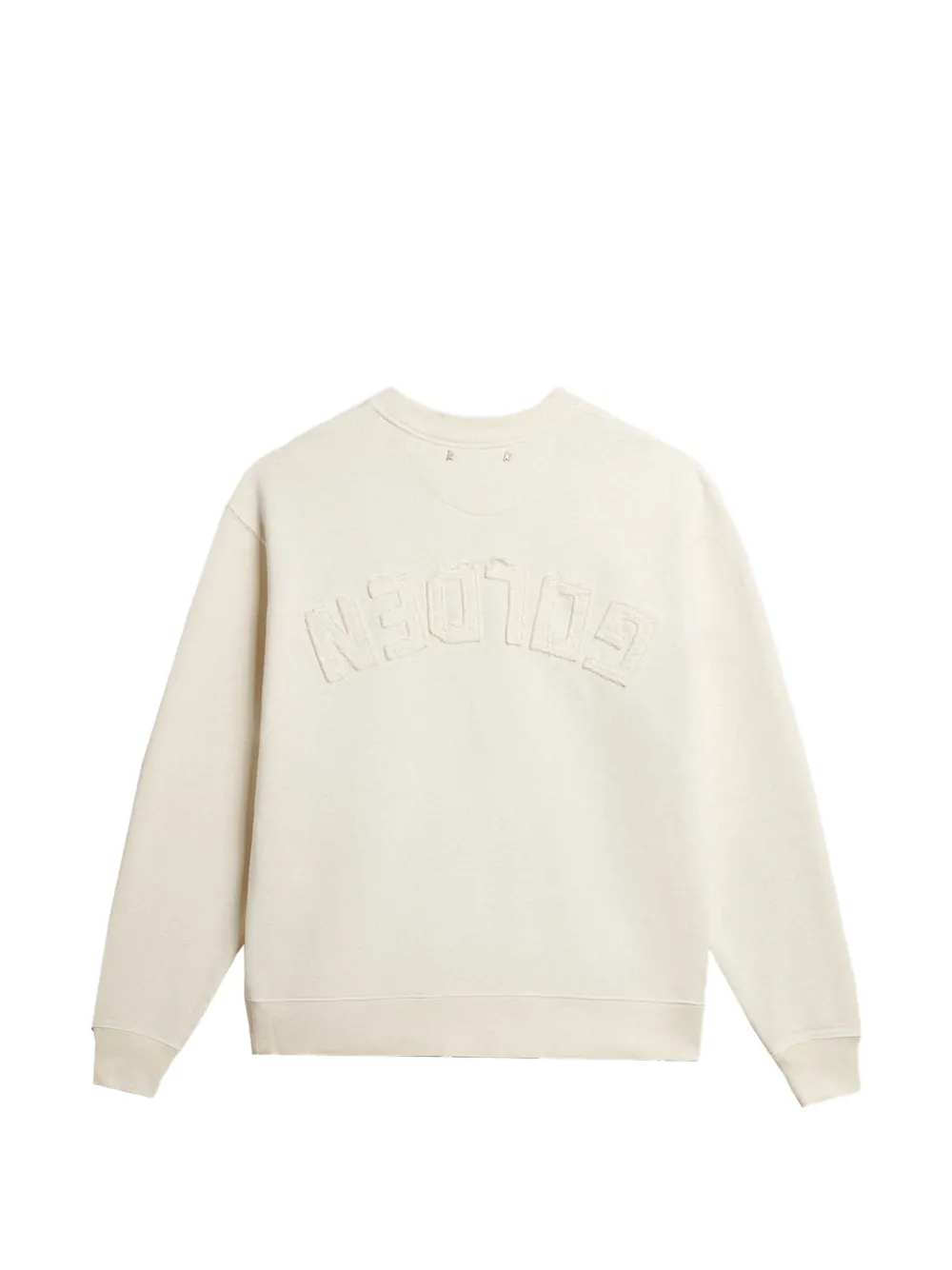  Golden Goose Logo-patch Sweatshirt - Neutrals 