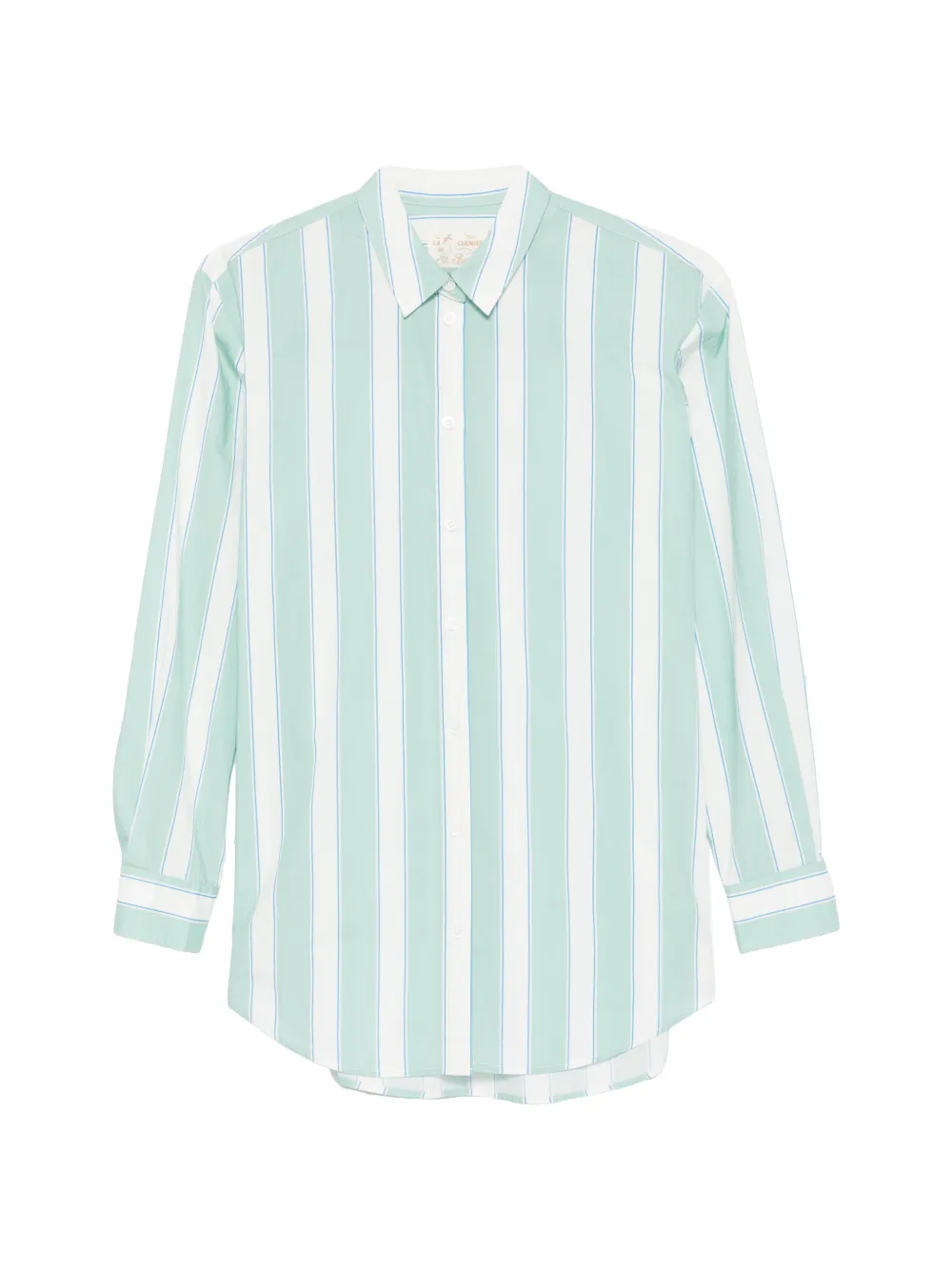 MC2 Saint Barth Brigitte gestreept shirt Groen