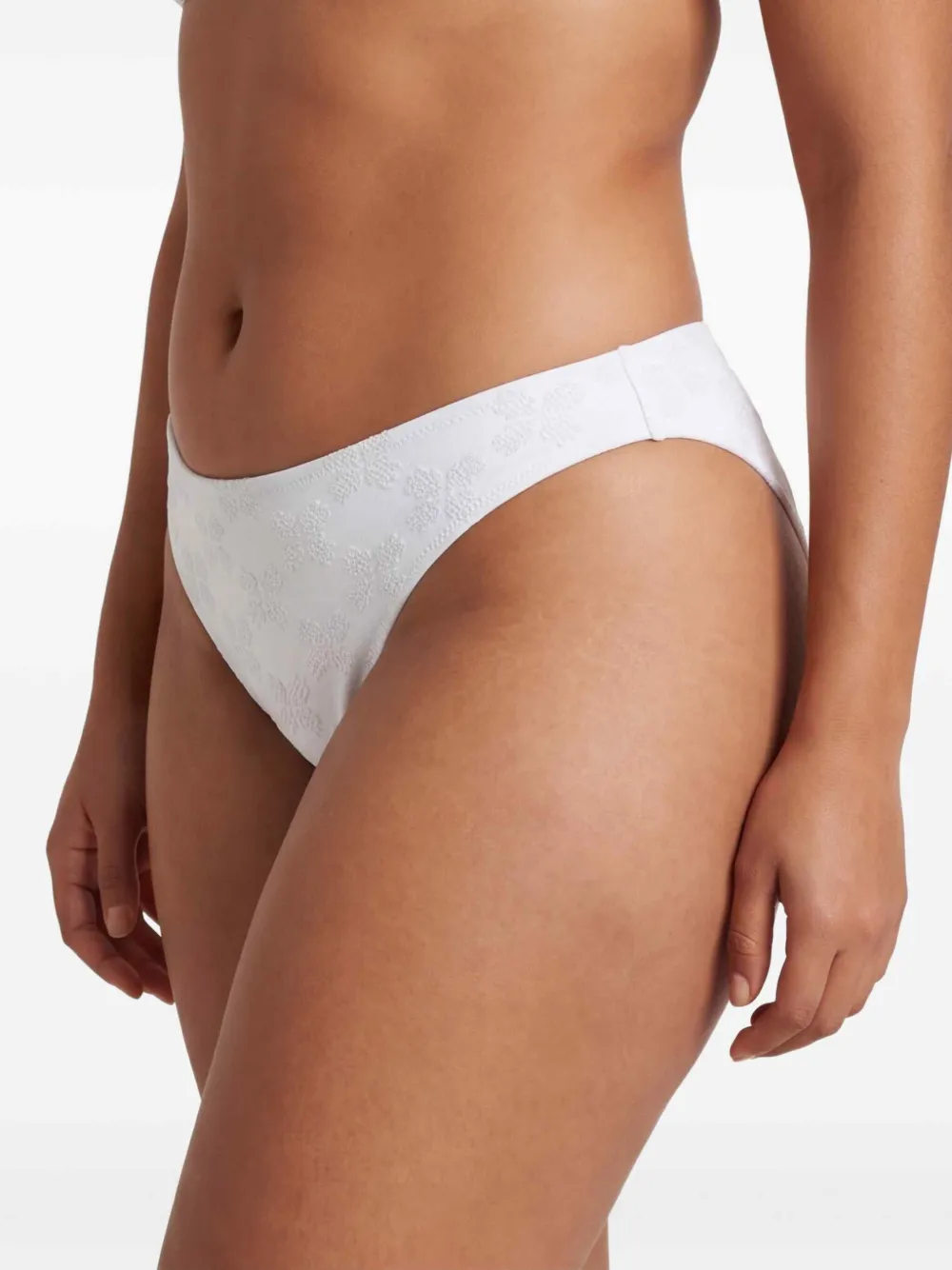 Vilebrequin Bikinislip met schildpadschild-effect Wit