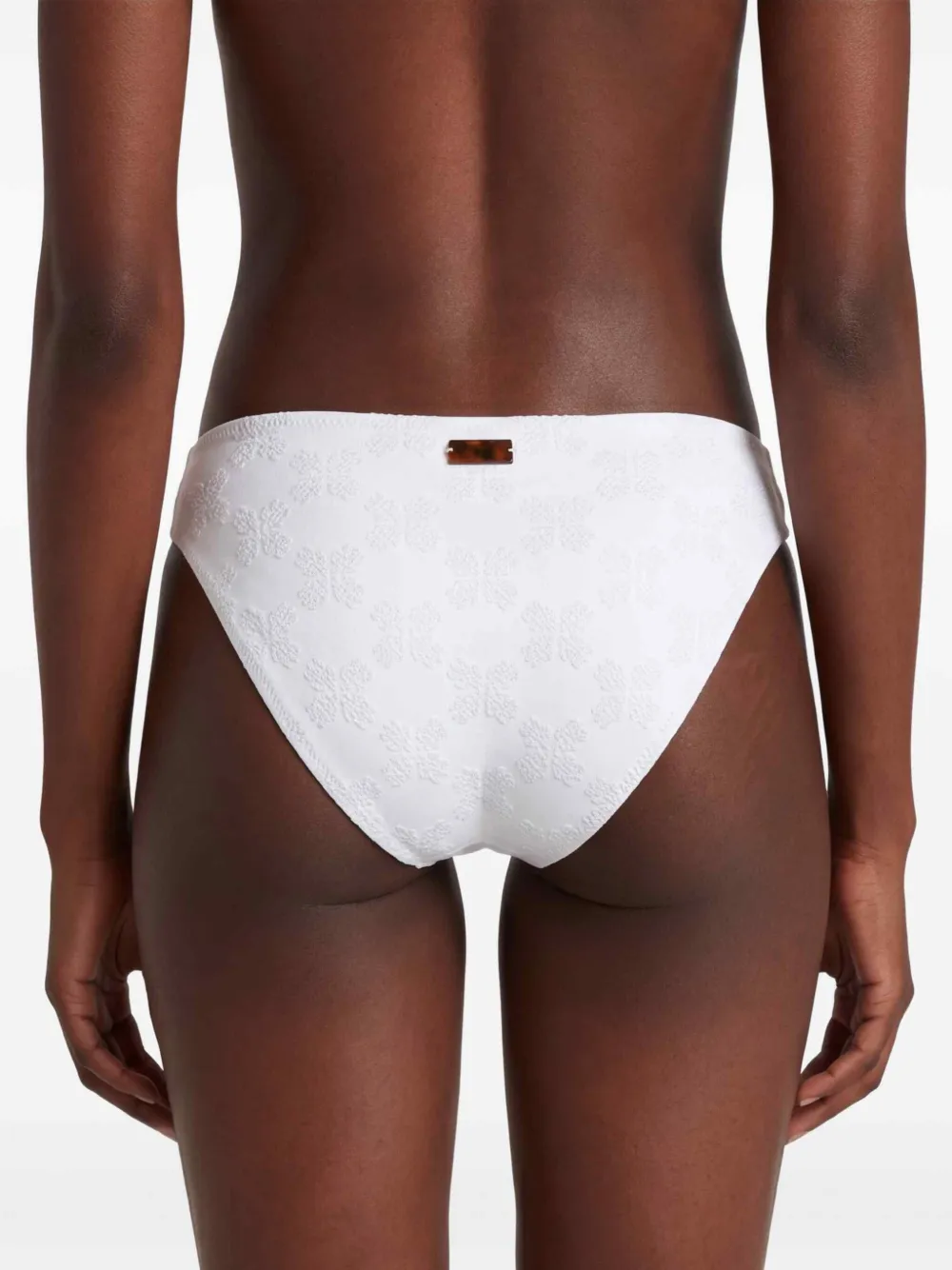 Vilebrequin Bikinislip met schildpadschild-effect Wit