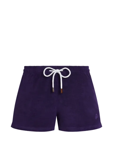 Vilebrequin shorts de tejido de rizo