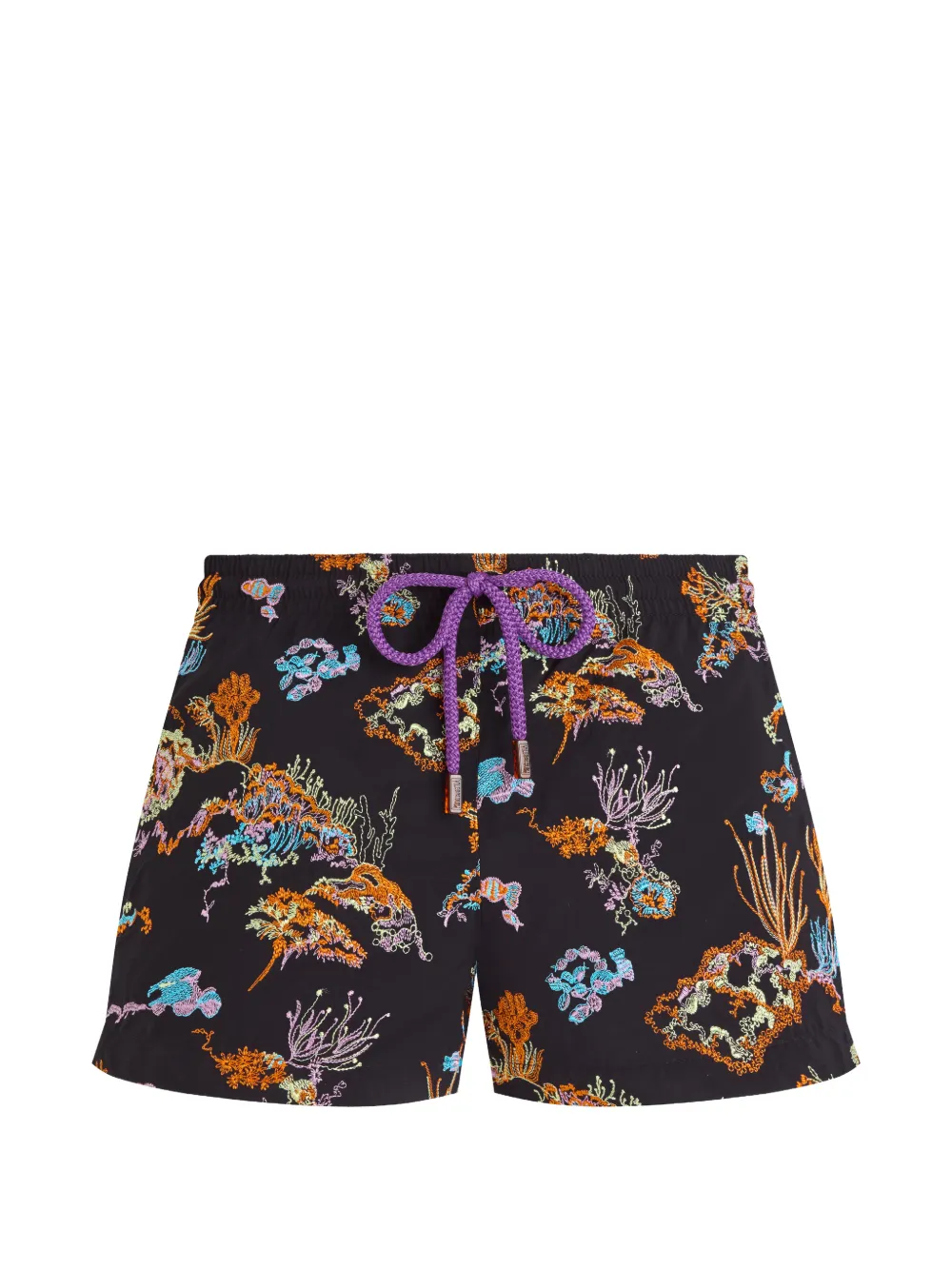Vilebrequin Costume da bagno Fiona con ricamo - Nero