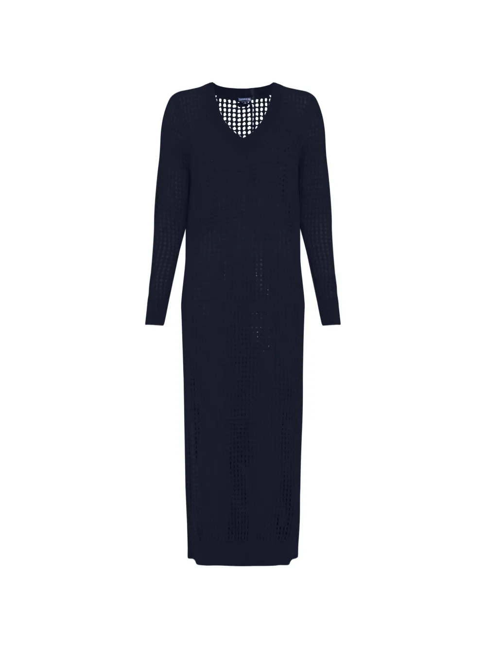 Vilebrequin crochet midi dress - Blu