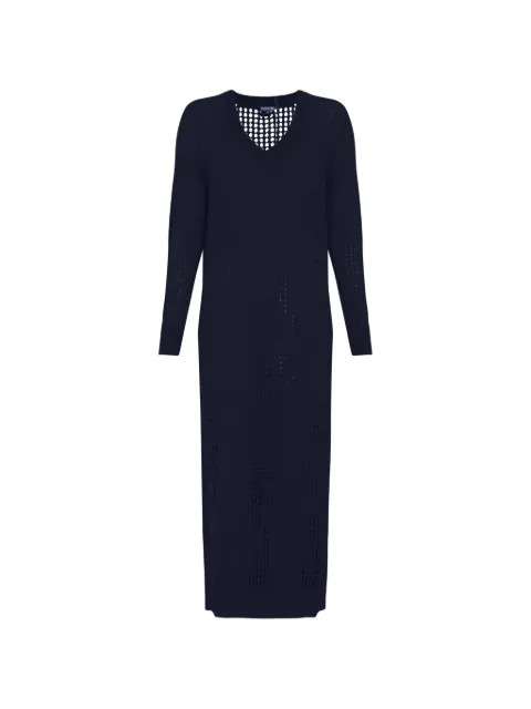 Vilebrequin vestido midi de ganchillo