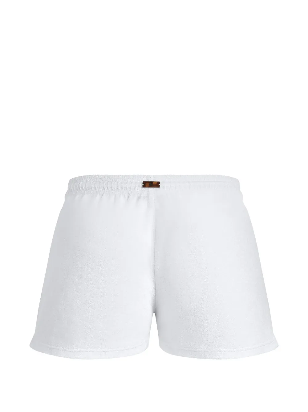  Vilebrequin Terry Embroidered Shorts - White 