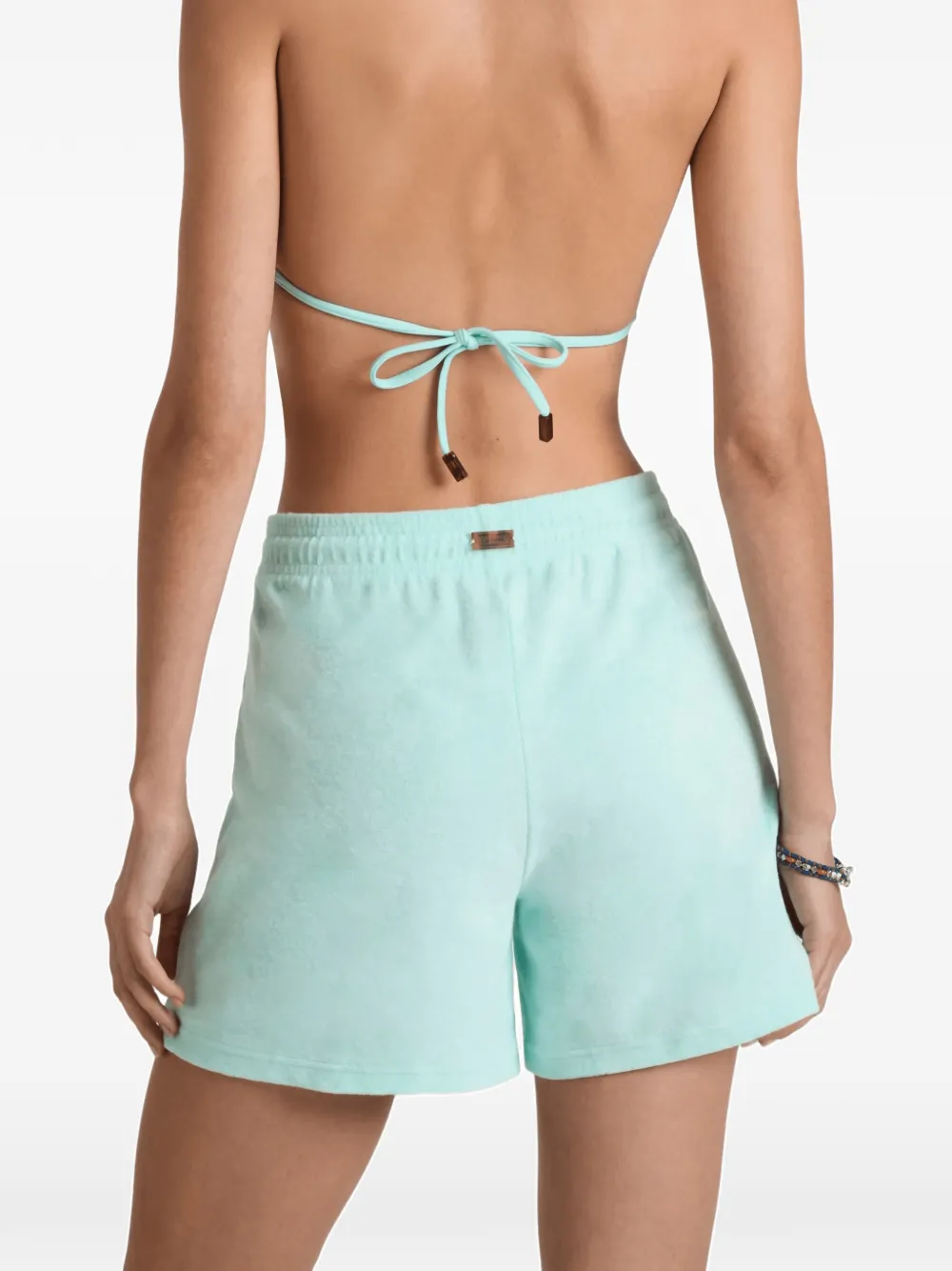  Vilebrequin Terry Elasticated Shorts - Blue 