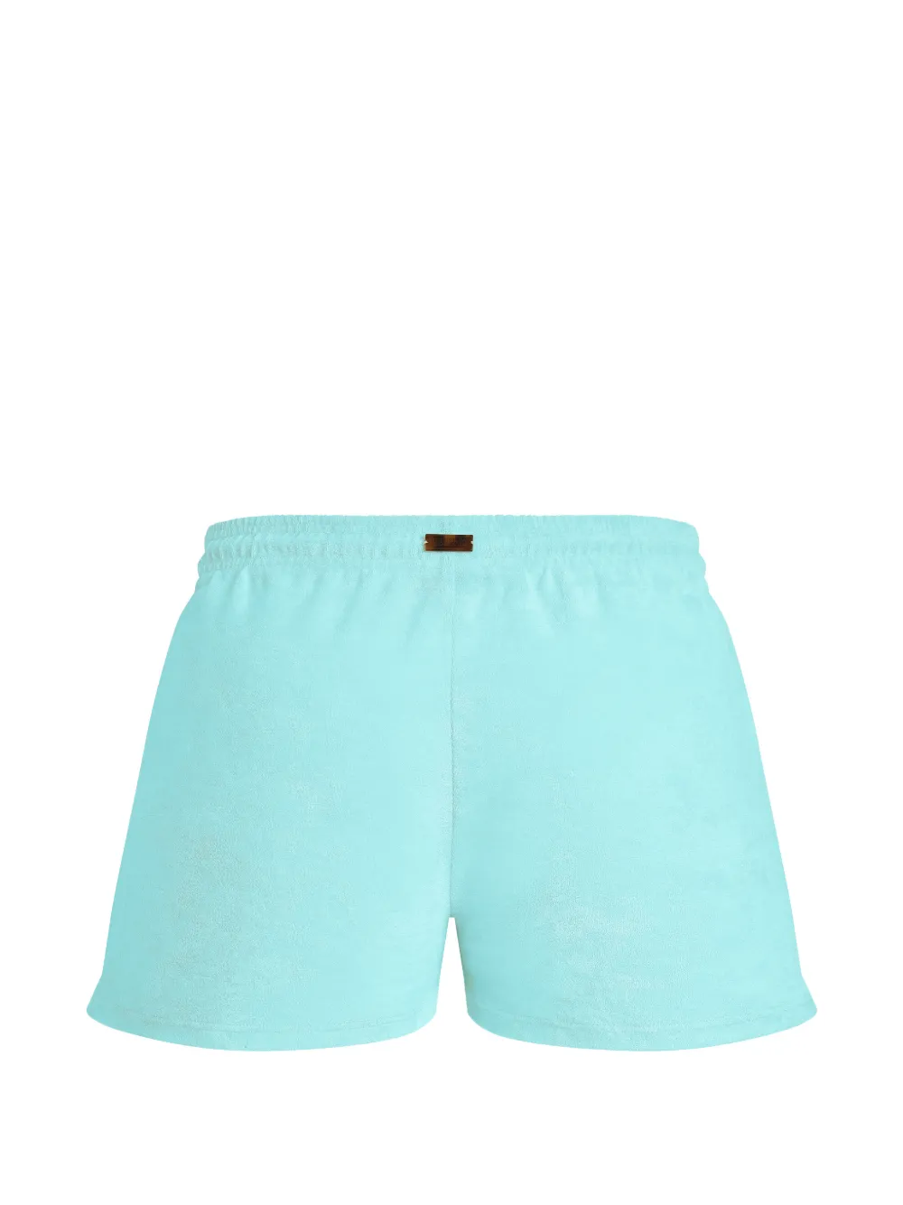 Vilebrequin Elastische shorts van badstof Blauw