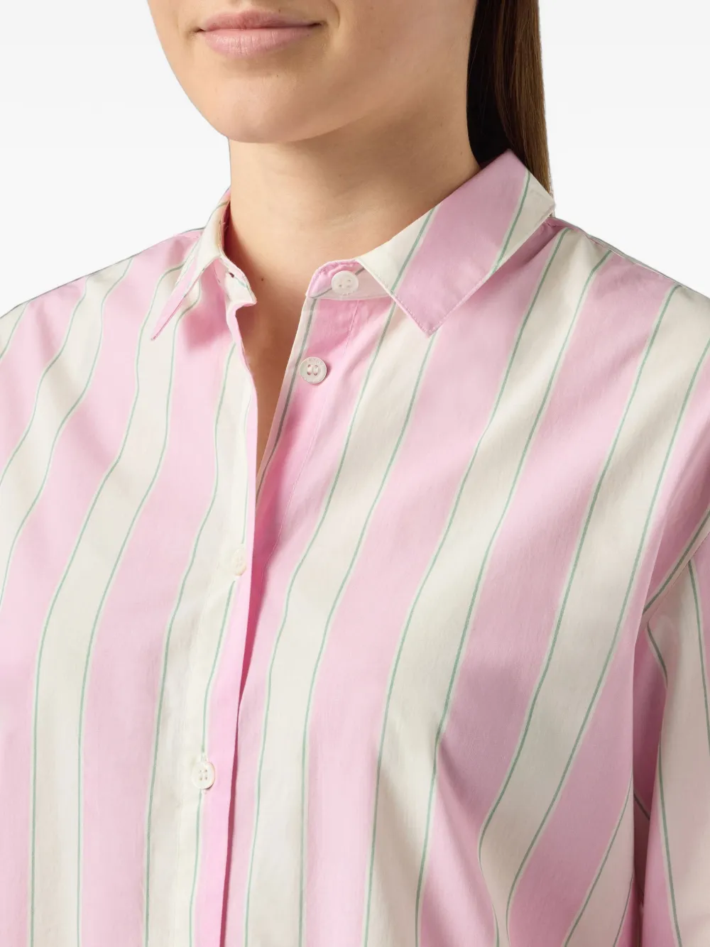 MC2 Saint Barth Brigitte gestreept shirt Roze