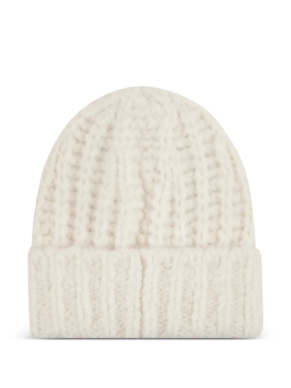  Moncler Grenoble Logo-patch Beanie Hat - Neutrals 